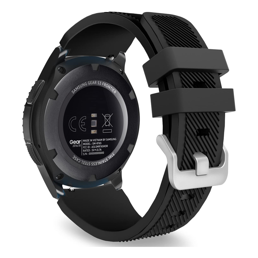 Pulseira de silicone de 20mm 2 - Titan Smartwatch Accessories avaliação e preço