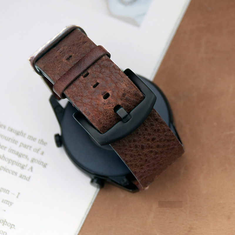 Bracelete de couro de bezerro, - Smartwatch Accessories Shop avaliação e preço