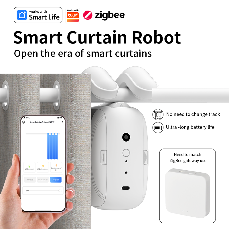 Zigbee inteligente cortina dri - Smart Accessories avaliação e preço
