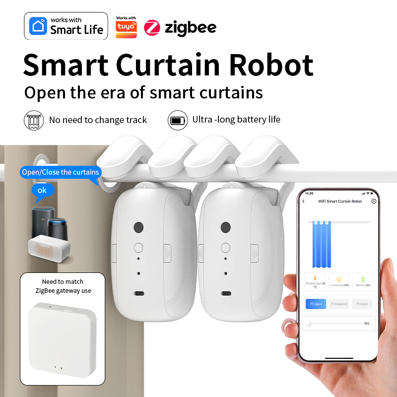 Zigbee inteligente cortina dri - Smart Accessories avaliação e preço