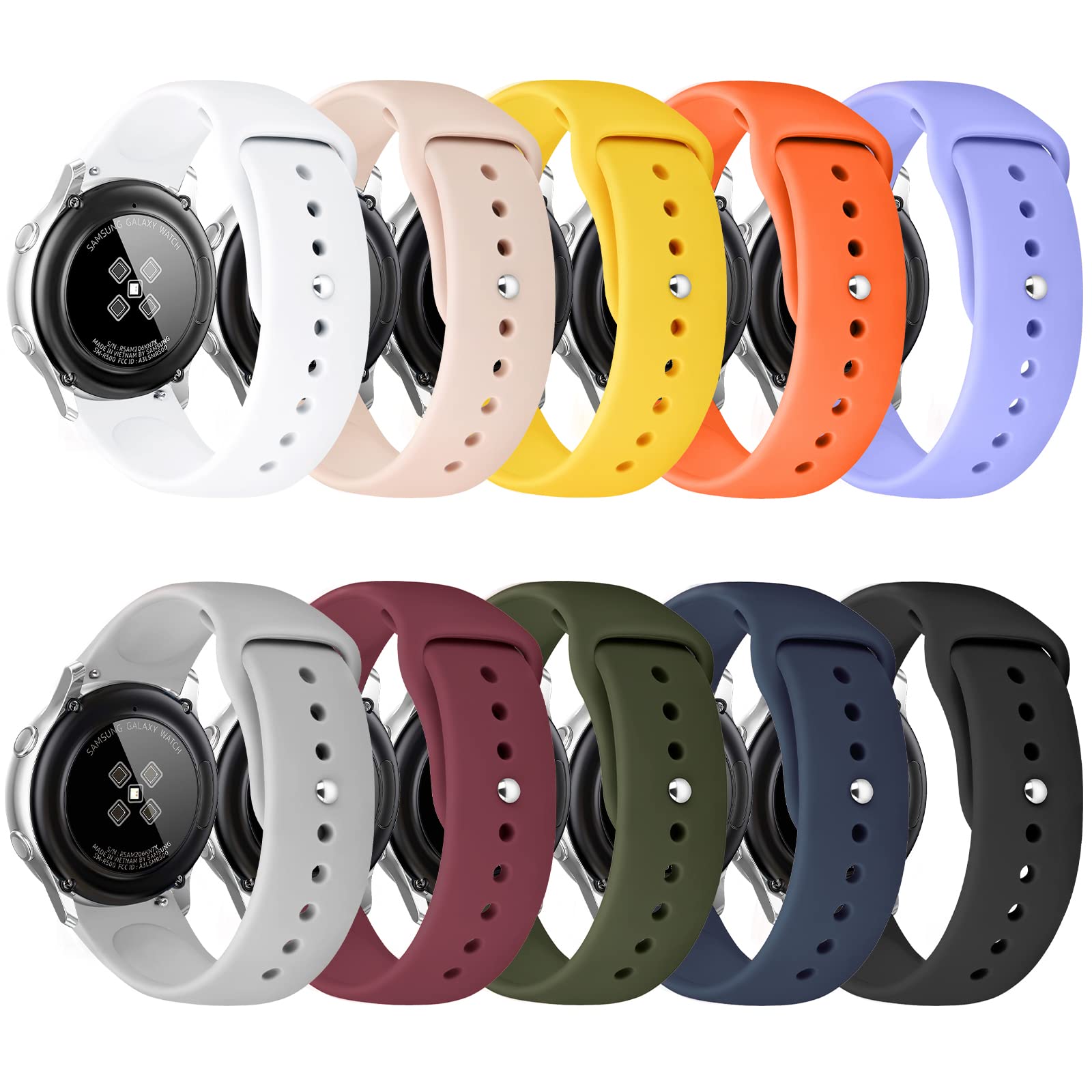 Pulseira de silicone de 20mm 2 - Titan Smartwatch Accessories avaliação e preço