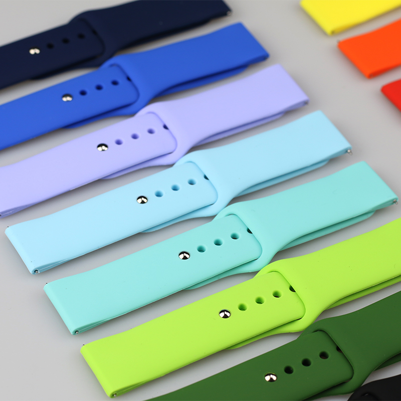 Pulseira de silicone de 20mm 2 - Titan Smartwatch Accessories avaliação e preço