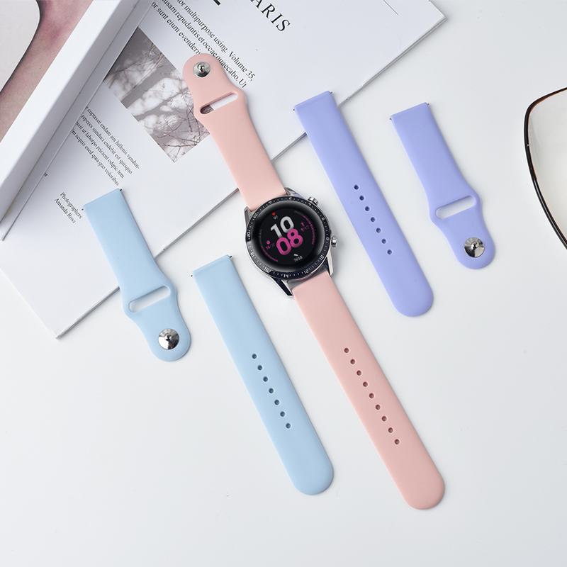 Pulseira de silicone de 20mm 2 - Titan Smartwatch Accessories avaliação e preço