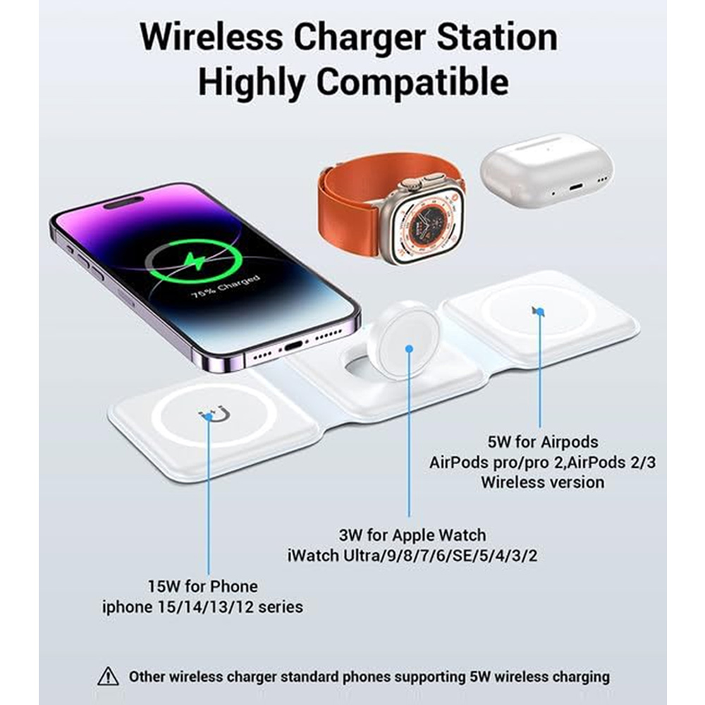 Estação de Carregamento Sem Fi - Wireless Charger Watch avaliação e preço