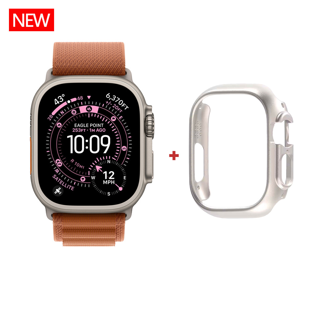 Capa para apple watch ultra 1  - Smartwatch Watch Accessories For Women avaliação e preço