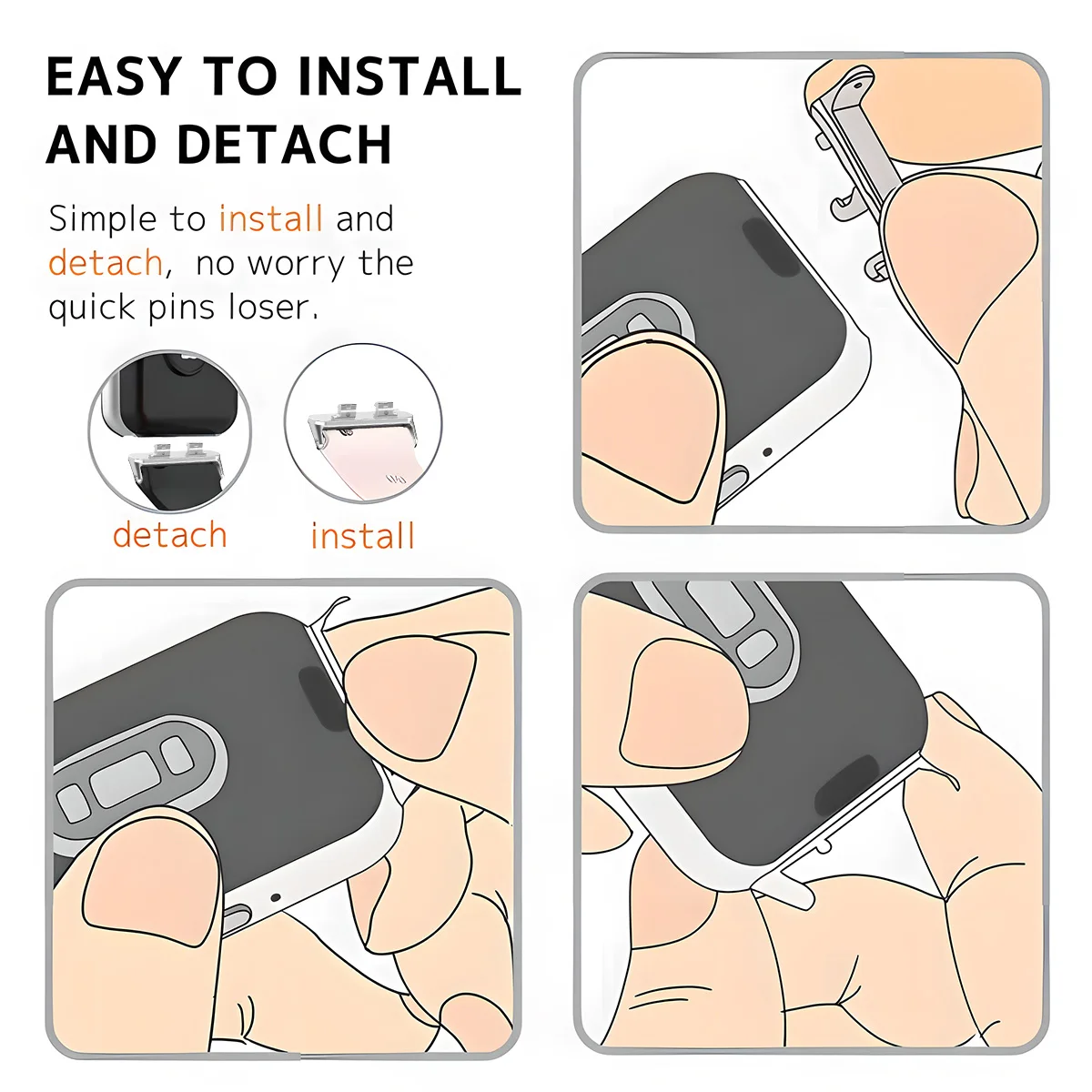 Acessórios de Metal em Aço Ino - Watch Band Connector avaliação e preço